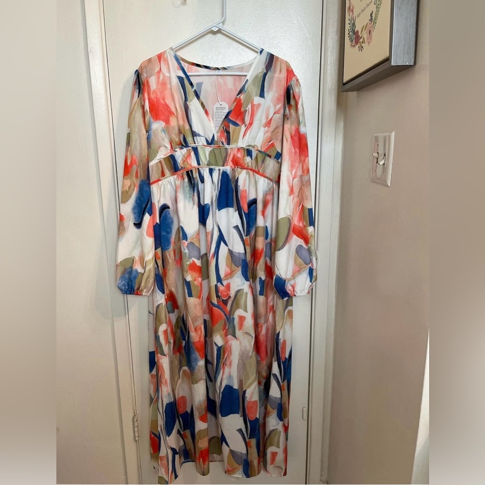 Made With Love Colorful Maxi Dress